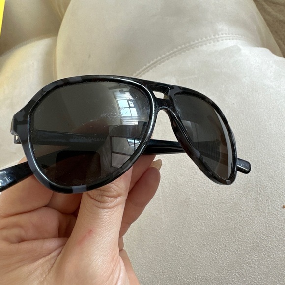 COPY - Boys Dolce & Gabbana Model DG4201 Size 52 12 125 Aviator Pilot Shape Gra… - Picture 5 of 14